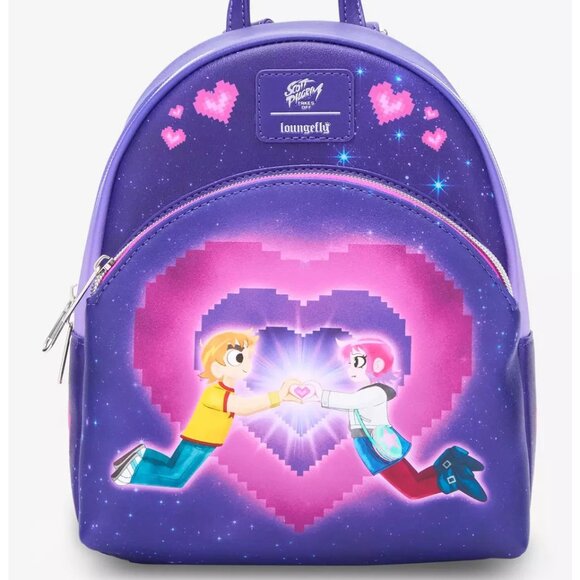 Loungefly - Scott Pilgrim Vs. The World Digital Love Mini Backpack - NEW